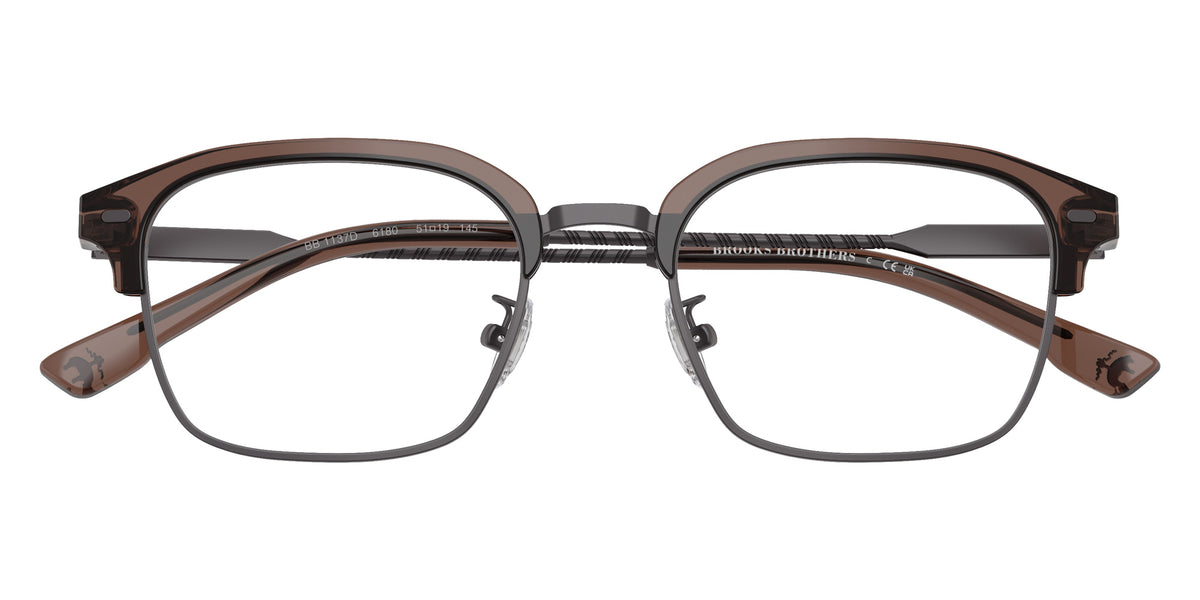 Brooks Brothers BB1137D 6180 51 - Transparent Brown #id:bb1137d6180_s:104120