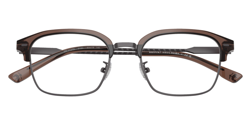 Brooks Brothers BB1137D 6180 51 - Transparent Brown #id:bb1137d6180_s:104120