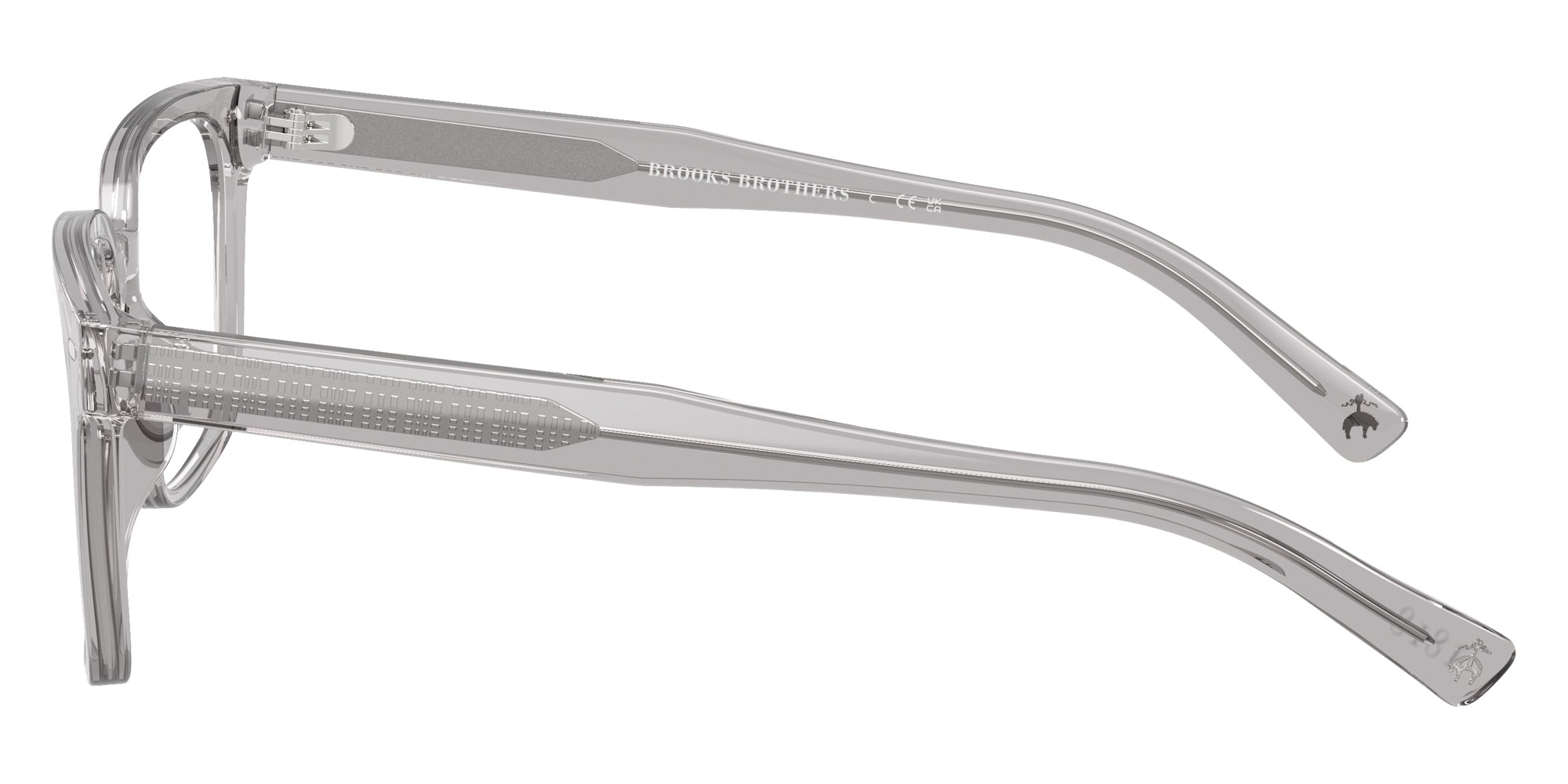 Brooks Brothers BB2072U 6074 54 - Gray Transparent #id:bb2072u6074_s:102110