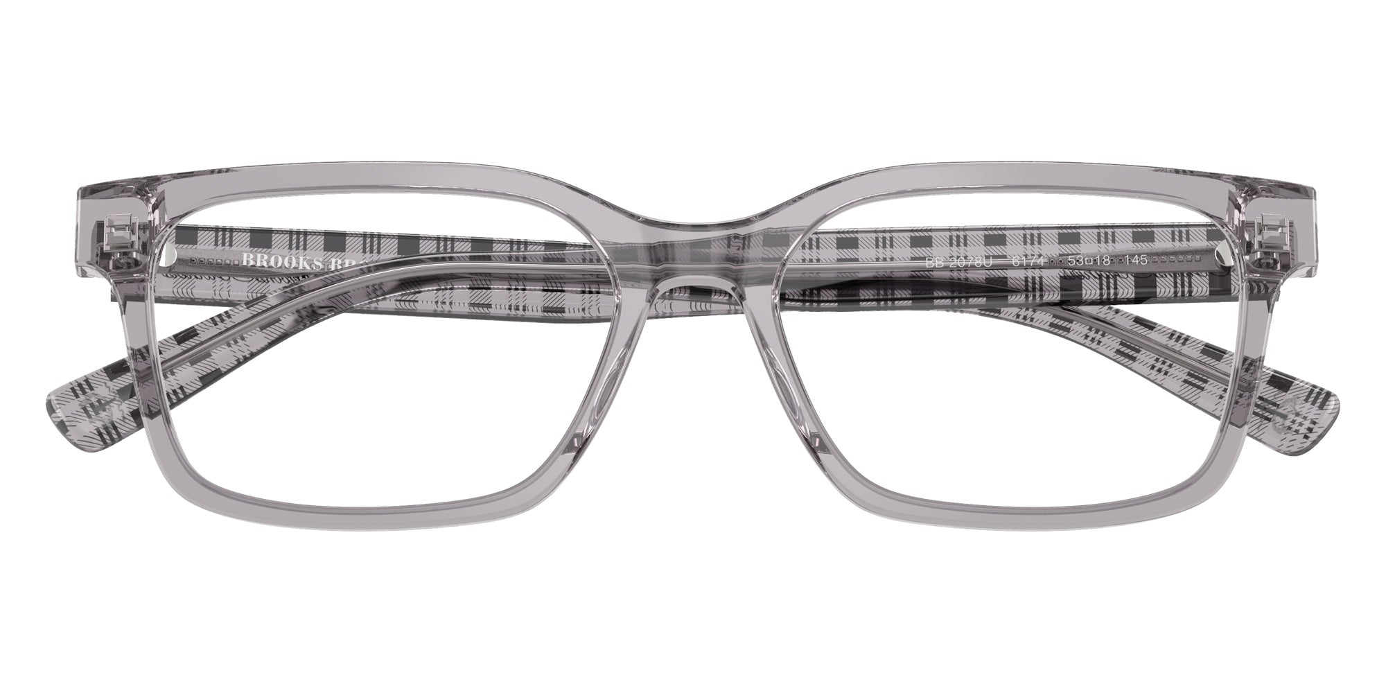 Brooks Brothers BB2078U 6174 55 - Gray #id:bb2078u6174_s:100120