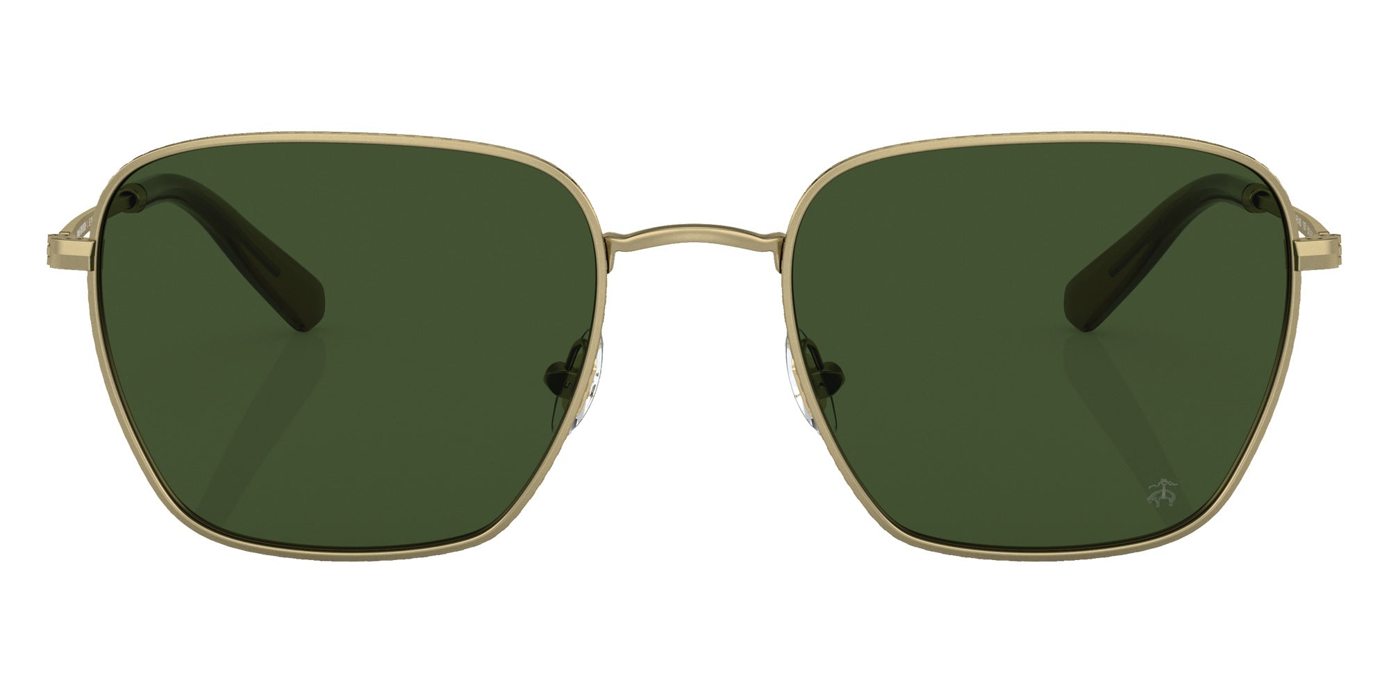 Brooks Brothers BB4063 103671 55 - Matte Vintage Gold / Green Solid #id:bb4063103671_s:100100