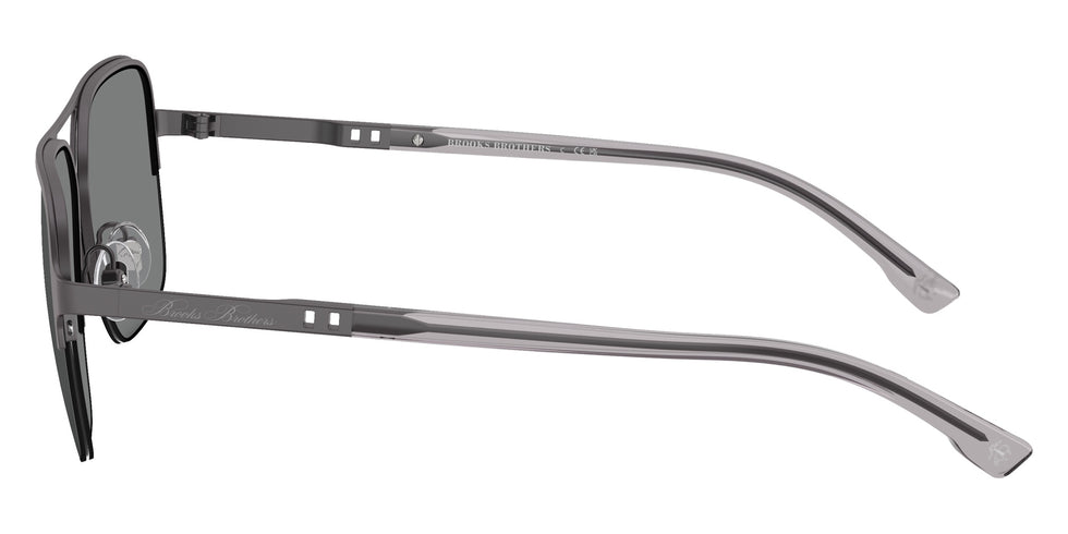 Brooks Brothers BB4074 100487 57 - Gunmetal / Gray #id:bb4074100487_s:100110