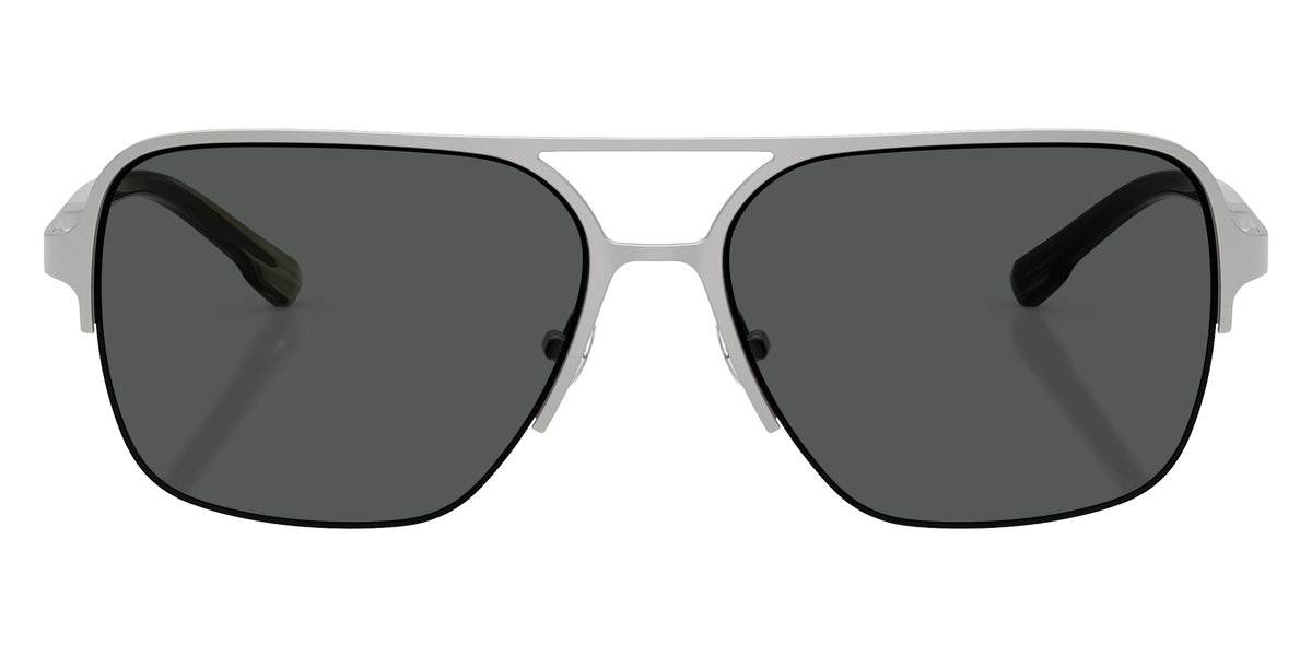 Brooks Brothers BB4074 103287 57 - Silver / Gray #id:bb4074103287_s:102100