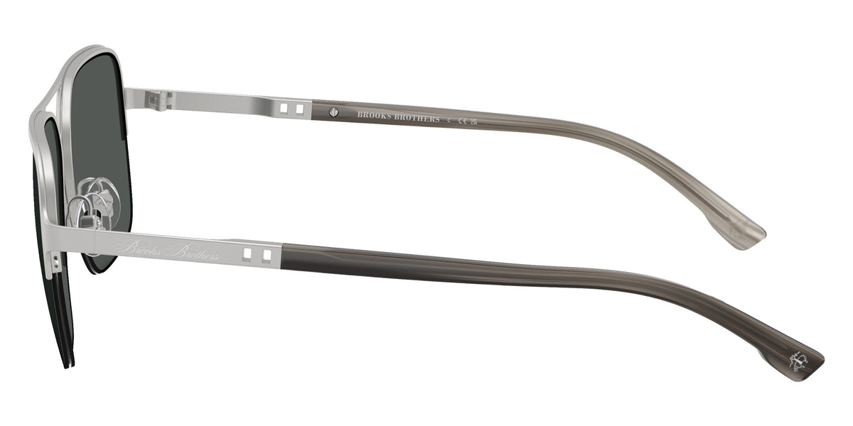 Brooks Brothers BB4074 103287 57 - Silver / Gray #id:bb4074103287_s:102110