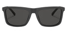 Brooks Brothers BB5044 606487 56 - Matte Black / Solid Dark Gray #id:bb5044606487_s:100100