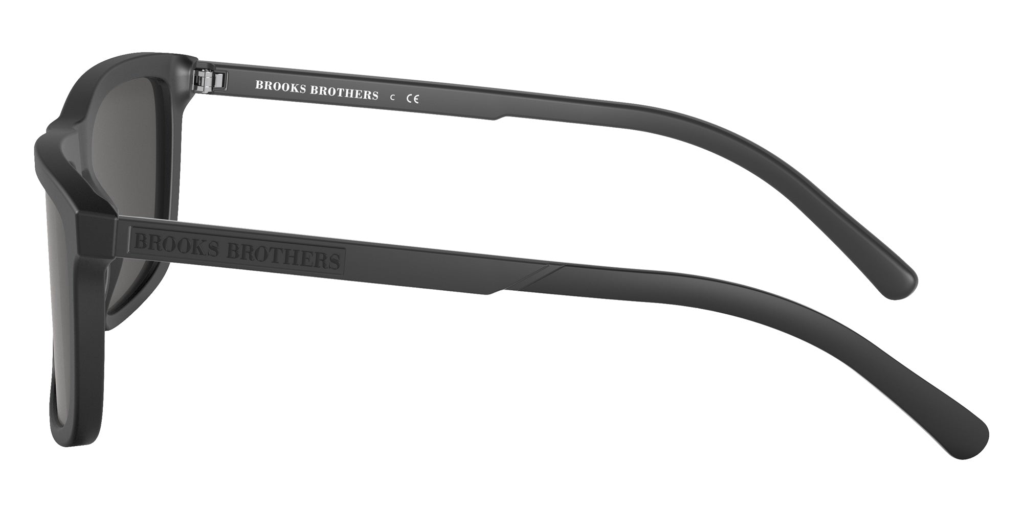 Brooks Brothers BB5044 606487 56 - Matte Black / Solid Dark Gray #id:bb5044606487_s:100110