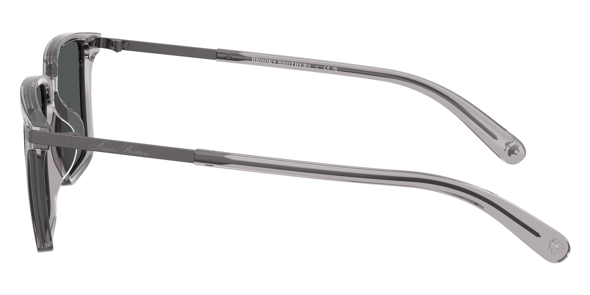 Brooks Brothers BB5063U 617487 57 - Gray #id:bb5063u617487_s:102110