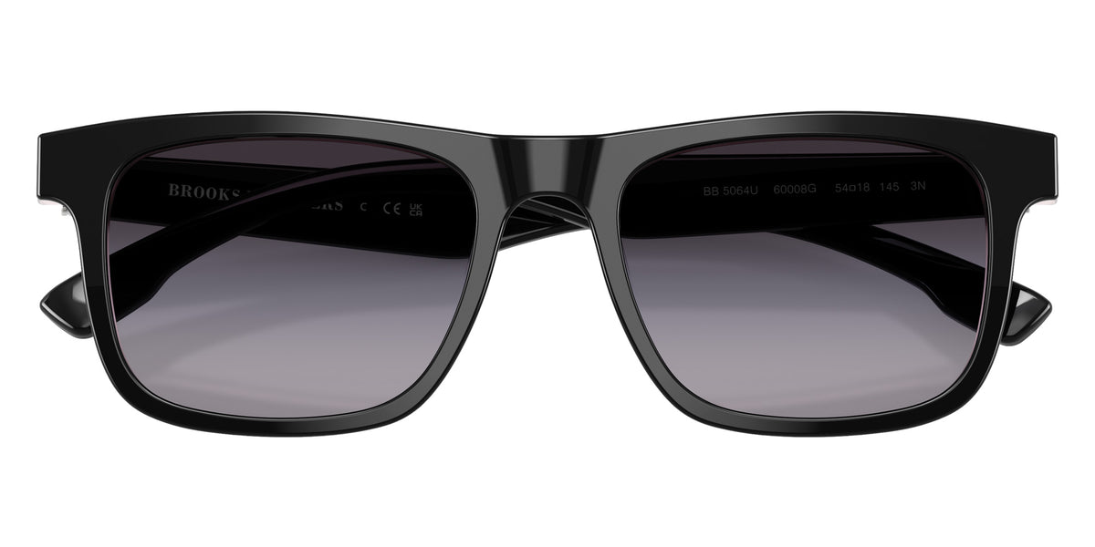 Brooks Brothers BB5064U 60008G 54 - Black / Gray/Blue Gradient #id:bb5064u60008g_s:100120