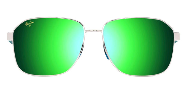 Shiny Silver with Dark Blue / MAUIGreen® / 61-15-140