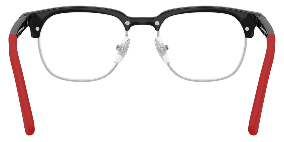 Ray-Ban RY1641 3928 46 - Black on Silver on Rubber Red