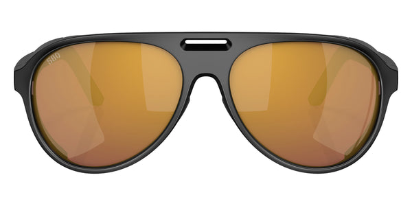 Matte Black / Gold Mirrored Polarized / 59-15-138
