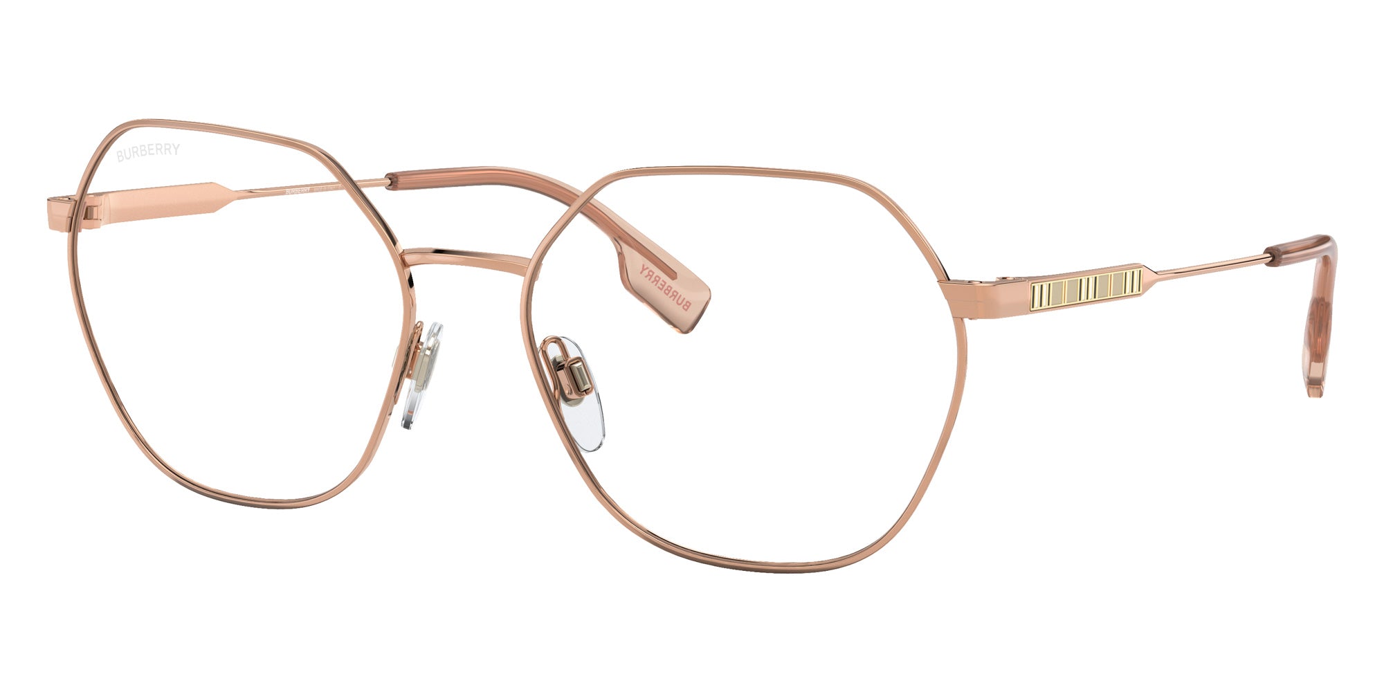 Burberry BE1350 Erin 1337 54 - Rose Gold / Clear Blue Light Filter #id:be13501337_s:104105