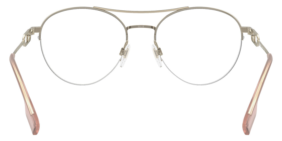 Burberry BE1354 Martha 1321 53 - Light Gold / Clear Blue Light Filter #id:be13541321_s:100115