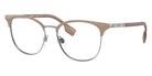 BURBERRY BE1355 Sophia 1005 52 - Silver/Brown #id:be13551005_s:100105