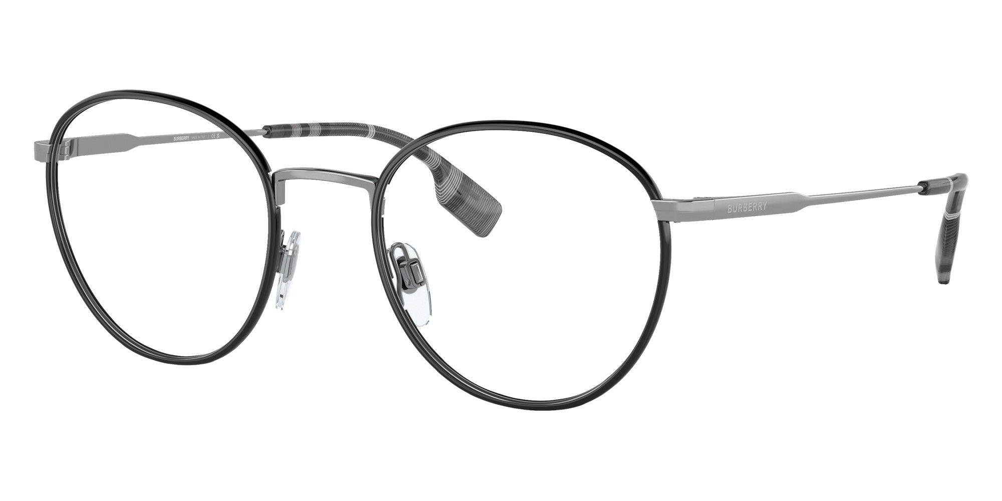 BURBERRY BE1373 Hugo 1003 51 - Gunmetal/Black #id:be13731003_s:100105