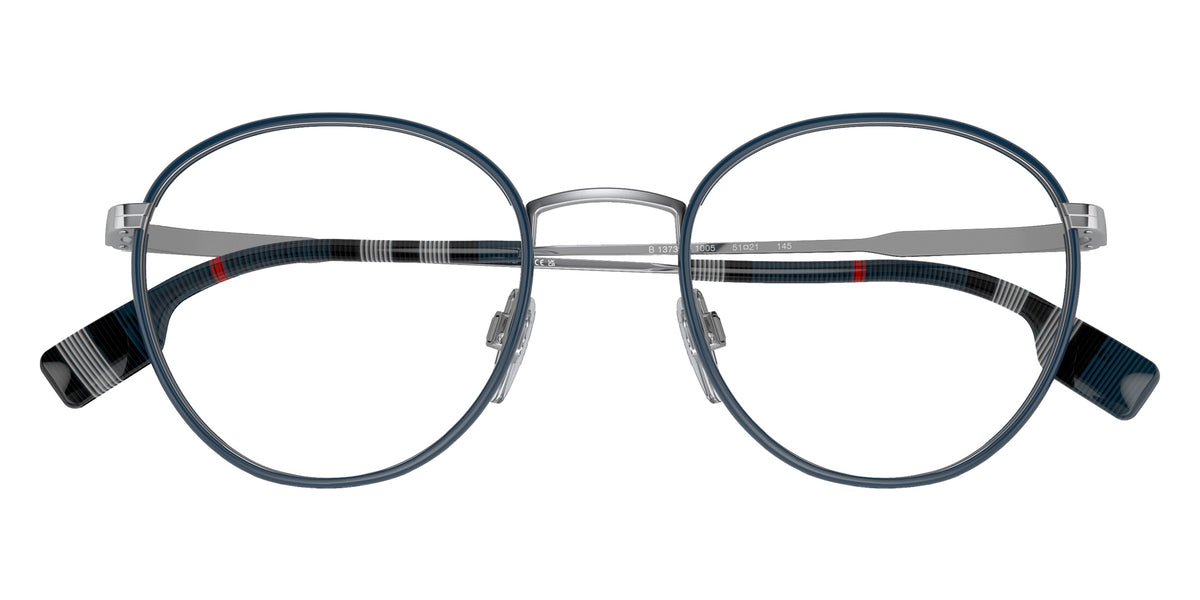 BURBERRY BE1373 Hugo 1005 51 - Silver/Blue #id:be13731005_s:100120