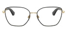 Burberry BE1390 1326 54 - Light Gold With Black Rim #id:be13901326_s:100100