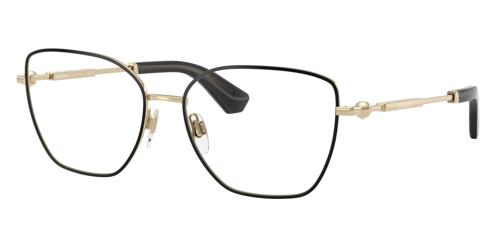 Burberry BE1390 1326 54 - Light Gold With Black Rim #id:be13901326_s:100105
