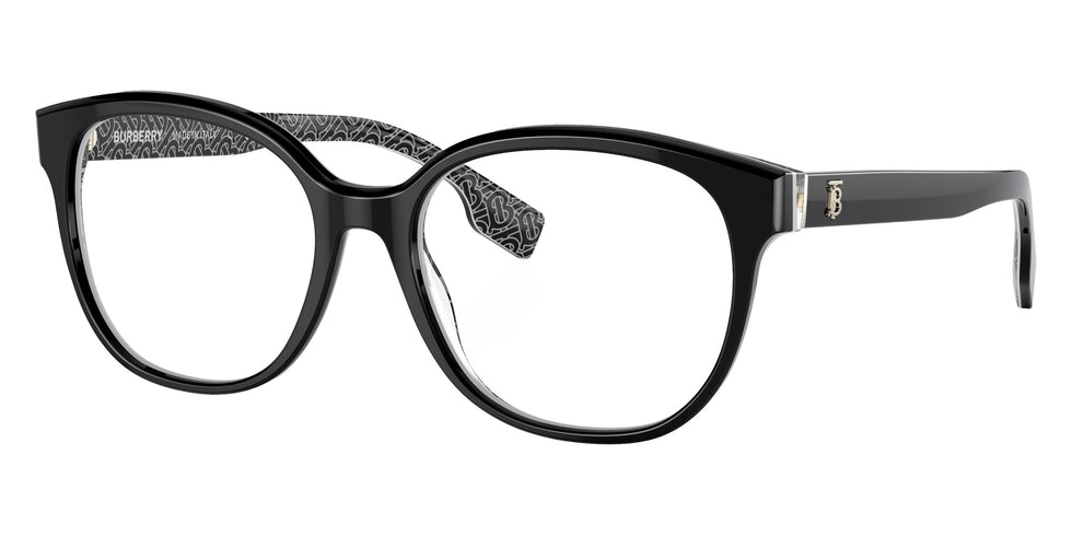 BURBERRY BE2332 Scarlet 3977 54 - Black/Print Tb/Crystal #id:be23323977_s:100105