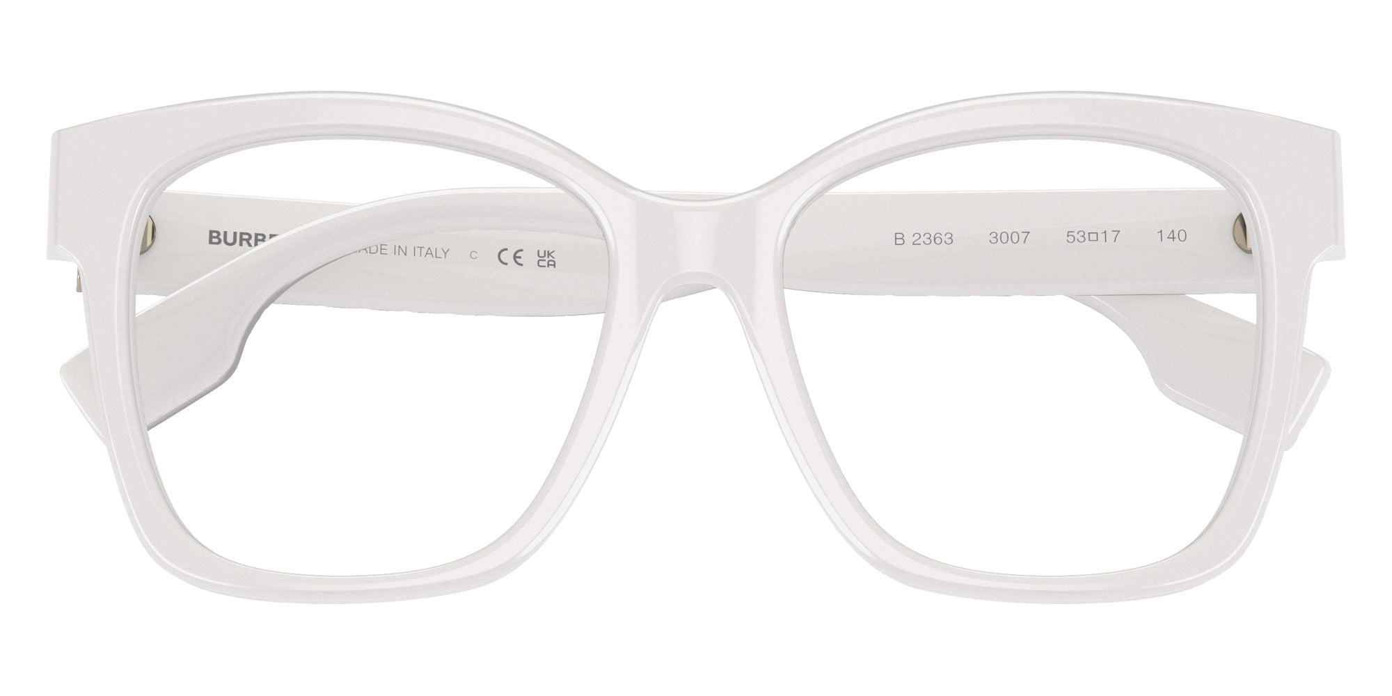 BURBERRY BE2363 Sylvie 3007 51 - White #id:be23633007_s:100100