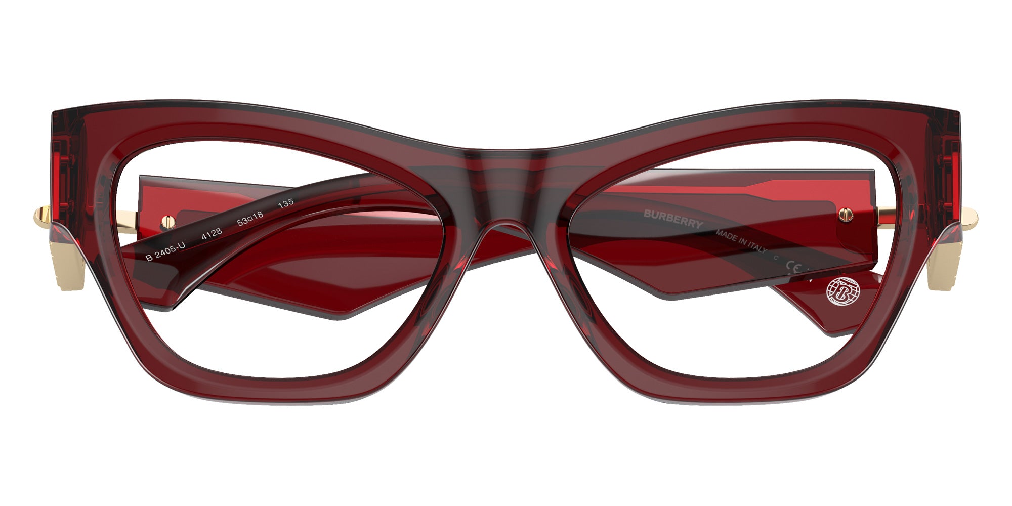 Burberry BE2405U 4128 51 - Bordeaux #id:be2405u4128_s:106120