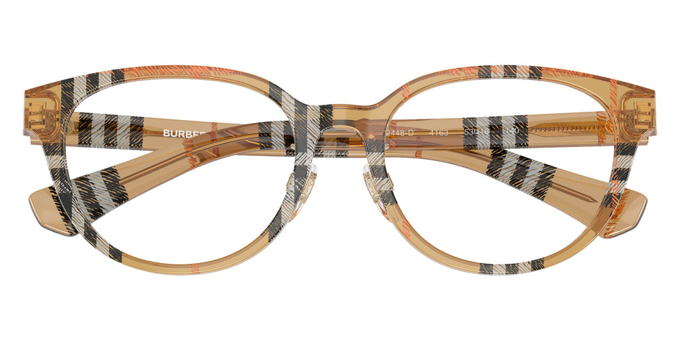 BURBERRY BE2448D 4163 53 - Check Sand #id:be2448d4163_s:100100