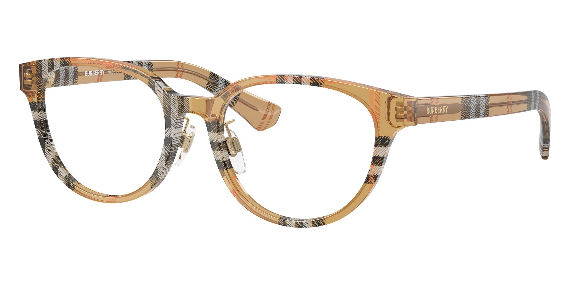 BURBERRY BE2448D 4163 53 - Check Sand #id:be2448d4163_s:100105