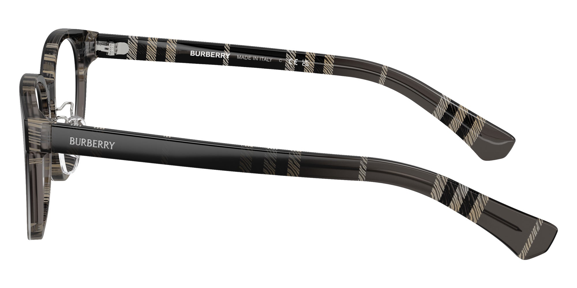 Burberry BE2448D 4200 53 - Gray Check #id:be2448d4200_s:100110