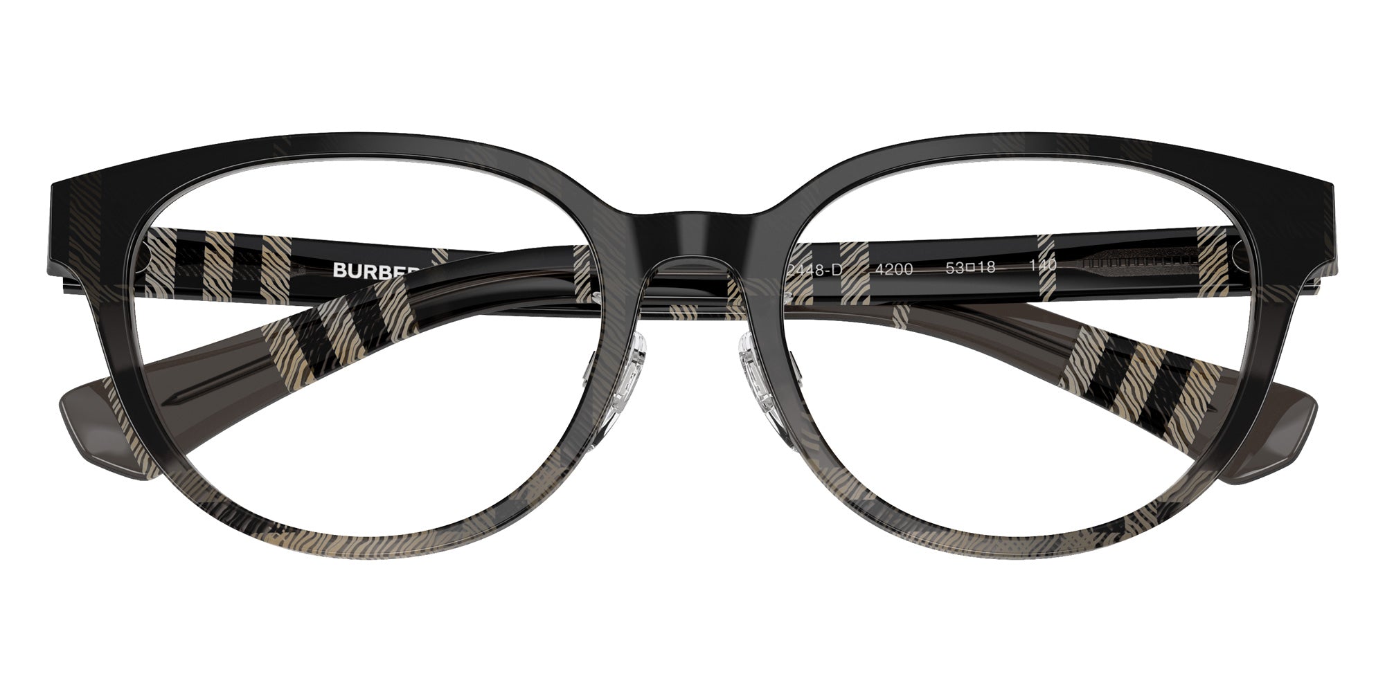 Burberry BE2448D 4200 53 - Gray Check #id:be2448d4200_s:100120