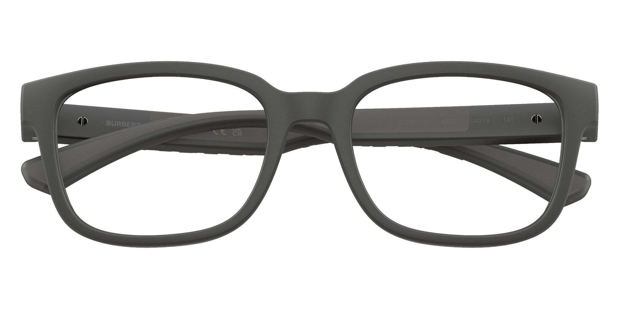 BURBERRY BE2451U 4233 52 - Matte Gray #id:be2451u4233_s:108100