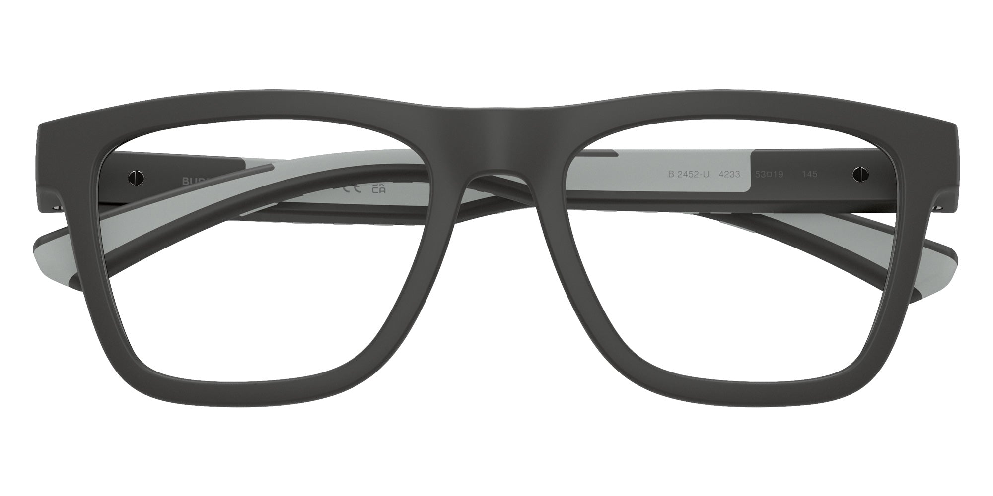 BURBERRY BE2452U 4233 51 - Matte Gray #id:be2452u4233_s:108100