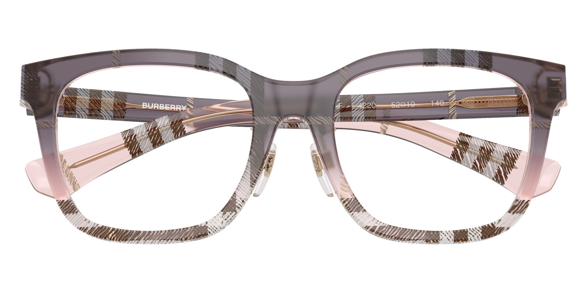 BURBERRY BE2455F 4220 52 - Check Gradient Bow #id:be2455f4220_s:106100