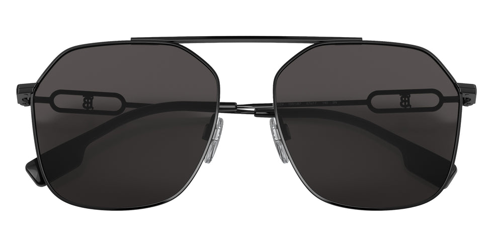 Burberry BE3124 Emma 100187 57 - Black / Dark Gray #id:be3124100187_s:100120