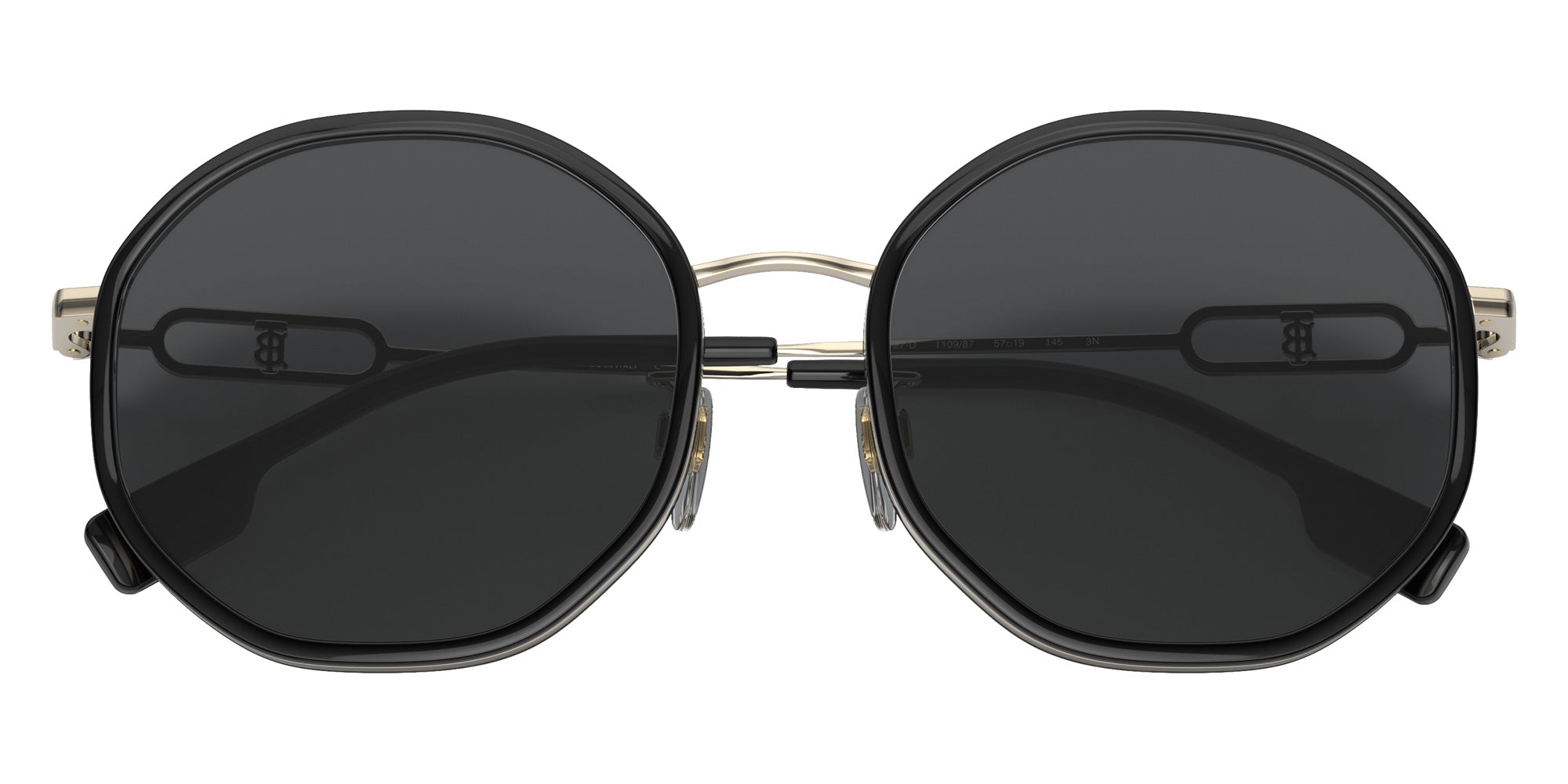 Burberry BE3127D 110987 57 - Black / Gray #id:be3127d110987_s:100120