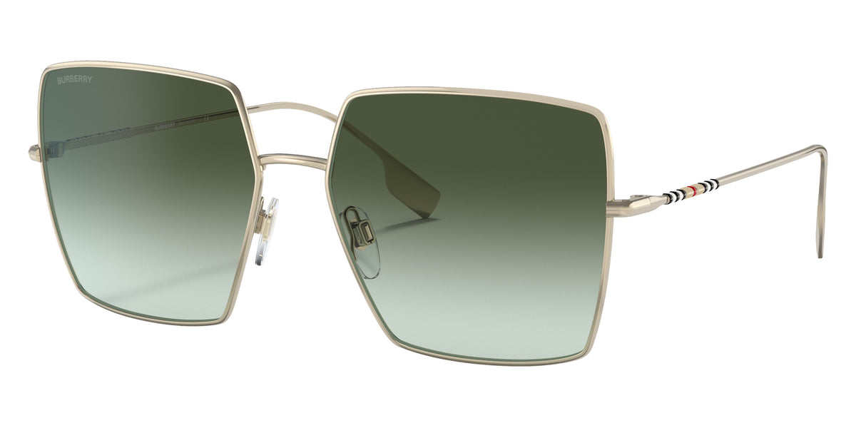 BURBERRY BE3133 Daphne 11098E 58 - Light Gold / Gradient Green #id:be313311098e_s:100105