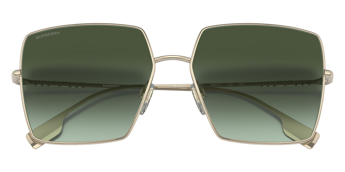 BURBERRY BE3133 Daphne 11098E 58 - Light Gold / Gradient Green #id:be313311098e_s:100120