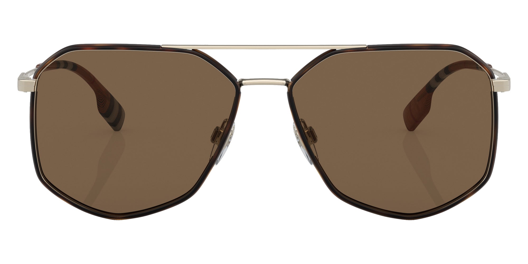 Burberry BE3139 Ozwald 110973 58 - Light Gold/Dark Havana / Brown #id:be3139110973_s:100100