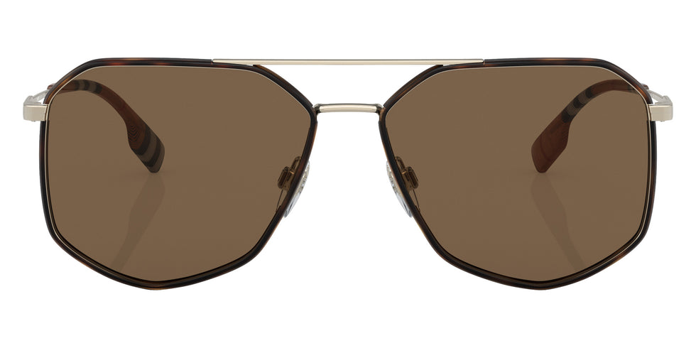 Burberry BE3139 Ozwald 110973 58 - Light Gold/Dark Havana / Brown #id:be3139110973_s:100100