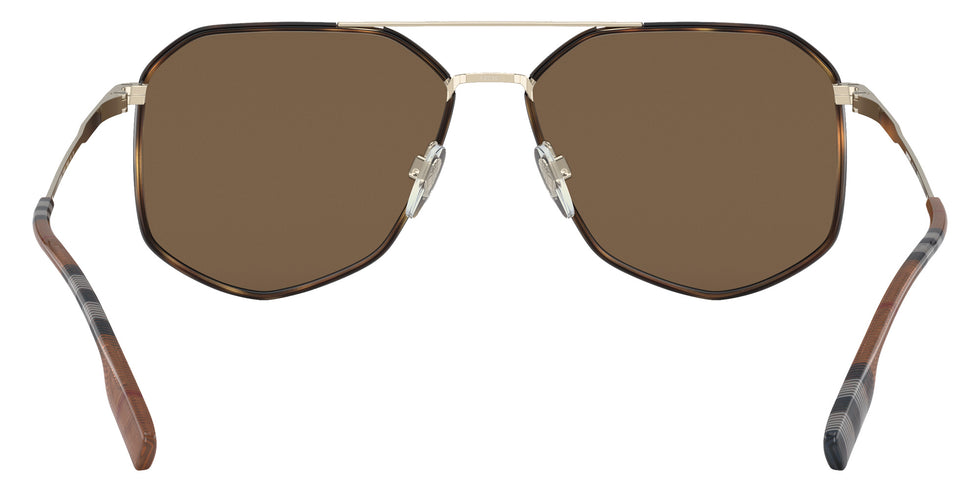Burberry BE3139 Ozwald 110973 58 - Light Gold/Dark Havana / Brown #id:be3139110973_s:100115