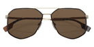 Burberry BE3139 Ozwald 110973 58 - Light Gold/Dark Havana / Brown #id:be3139110973_s:100120