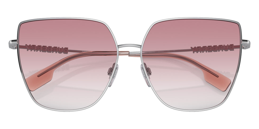 BURBERRY BE3143 Alexis 10058D 61 - Silver / Clear Gradient Pink #id:be314310058d_s:100120