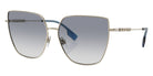 Burberry BE3143 Alexis 110979 61 - Light Gold / Clear Gradient Blue #id:be3143110979_s:102105