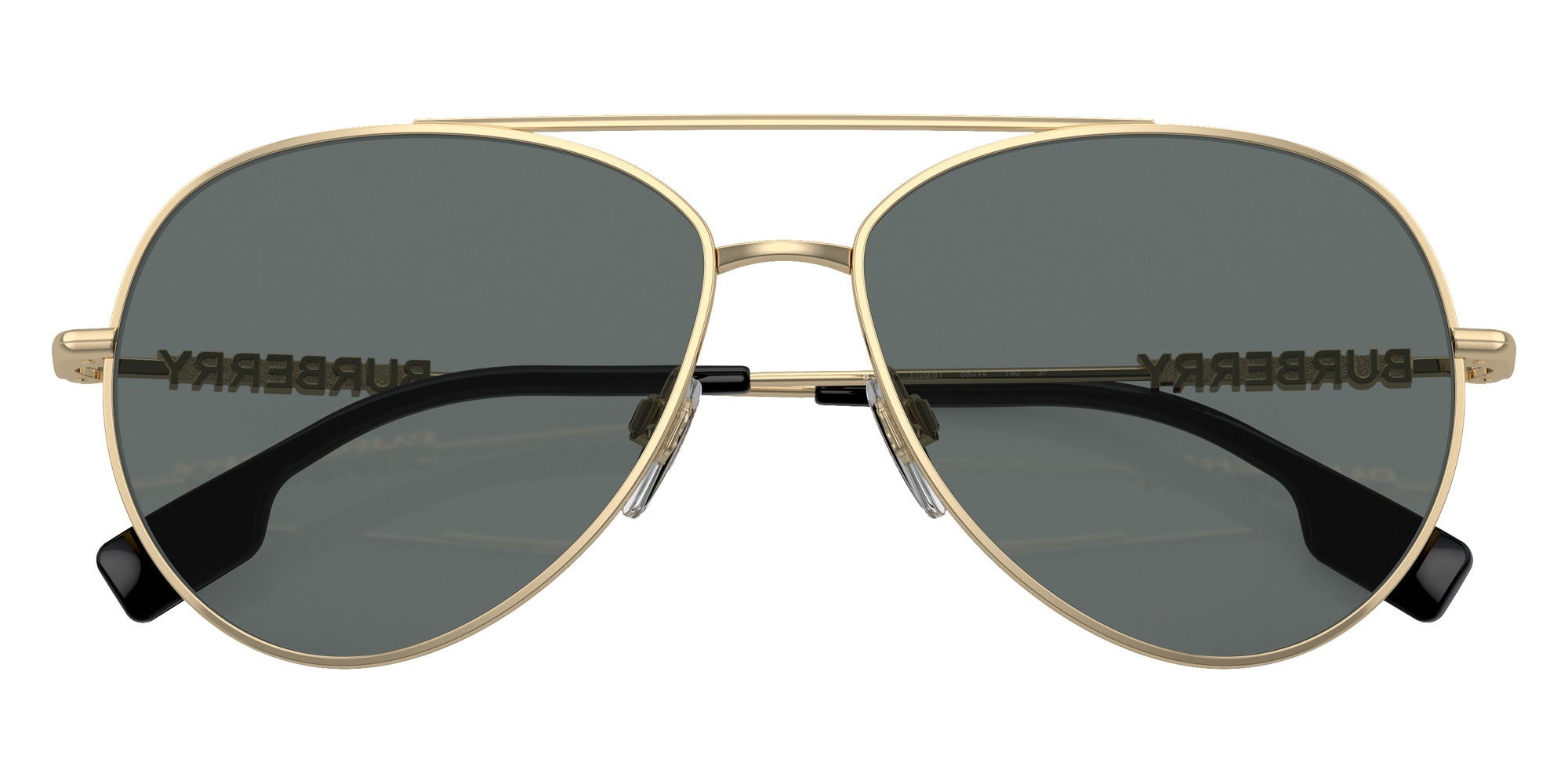 Burberry BE3147 110981 58 - Light Gold / Dark Gray Polarized #id:be3147110981_s:102120