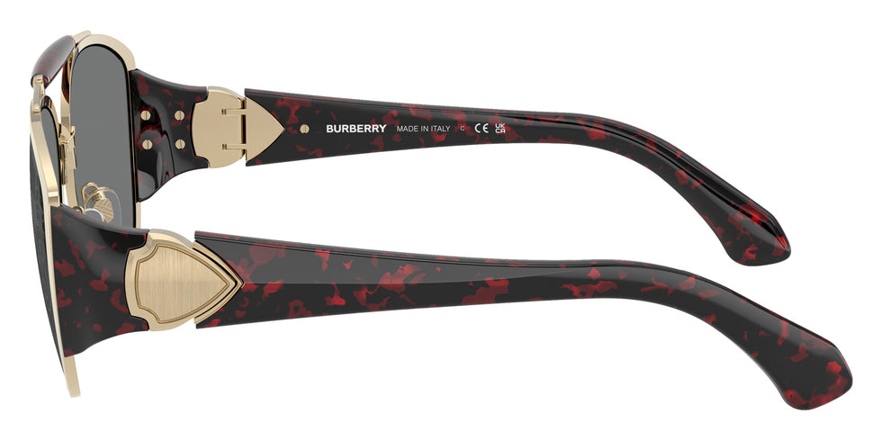 Burberry BE3161 1109AI 60 - Light Gold / Dark Gray Tampo Silver Mirrored #id:be31611109ai_s:100110