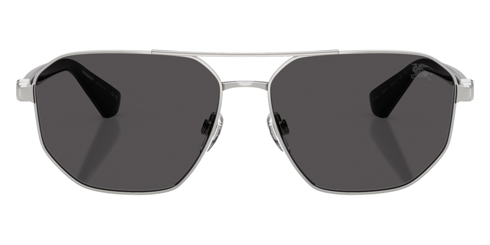 Burberry BE3166 100587 60 - Silver / Dark Gray #id:be3166100587_s:100100