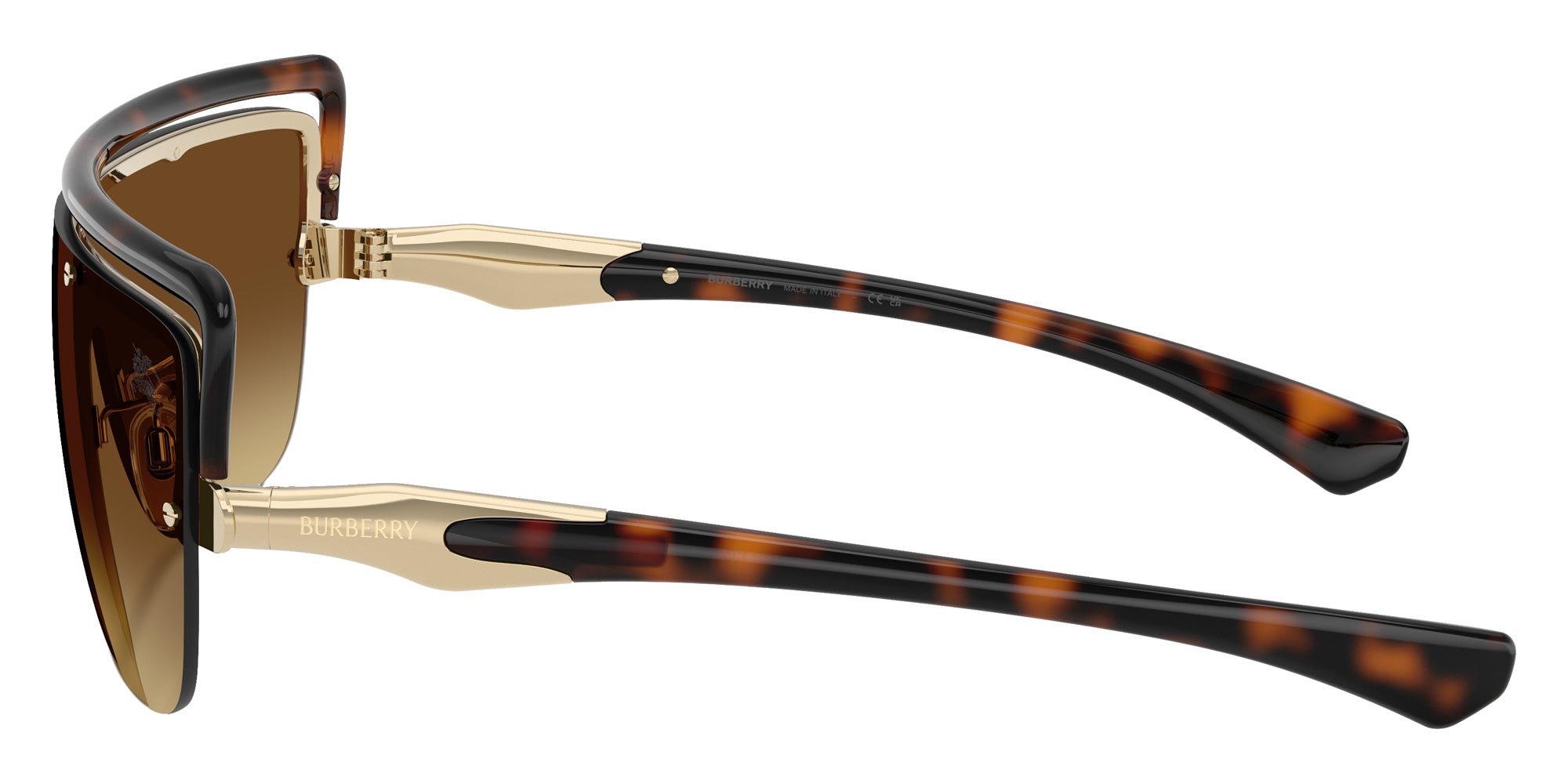 BURBERRY BE3175 Rectangle Sunglasses | EyeOns.com