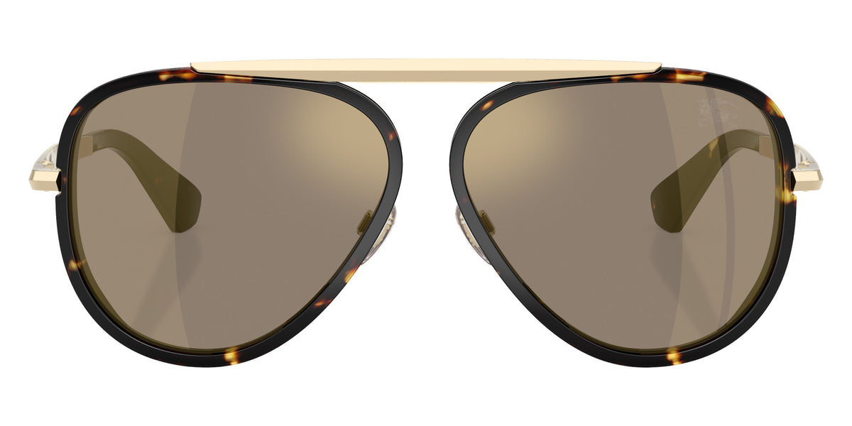 BURBERRY BE3176 11095A 60 - Yellow Havana / Light Brown Mirrored Gold #id:be317611095a_s:102100