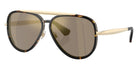 BURBERRY BE3176 11095A 60 - Yellow Havana / Light Brown Mirrored Gold #id:be317611095a_s:102105