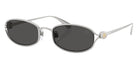BURBERRY BE3177 100587 53 - Silver / Dark Gray #id:be3177100587_s:102105