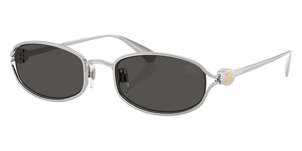 BURBERRY BE3177 100587 53 - Silver / Dark Gray #id:be3177100587_s:102105